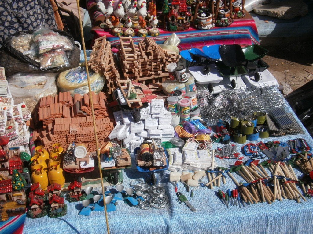 Miniaturas de albañilería, Urkupiña.