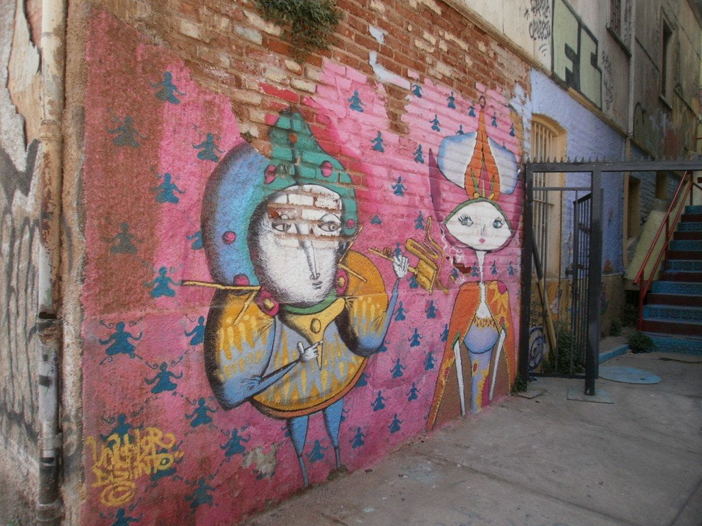 Grafitis en Valparaíso, Chile (6/8)