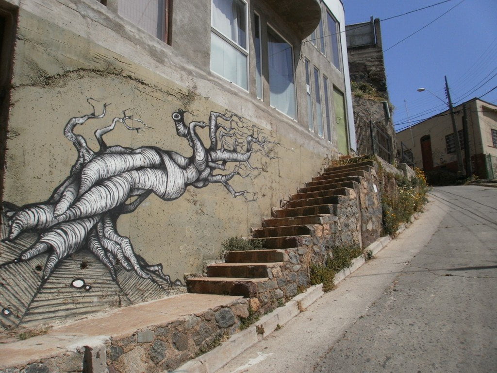 Grafitis en Valparaíso, Chile (4/8)