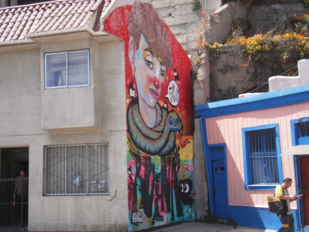 Grafitis en Valparaíso, Chile (3/8)